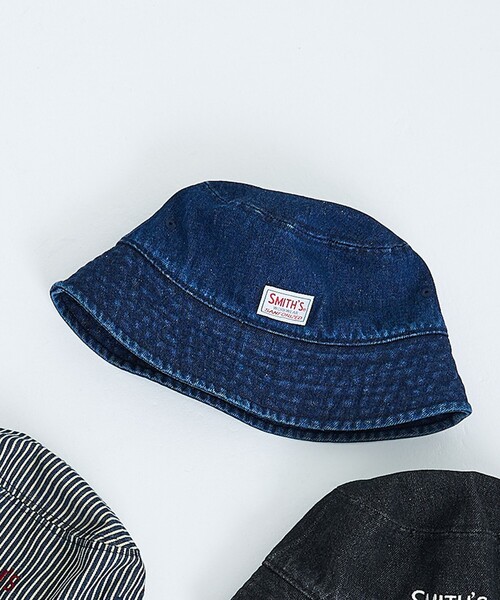 帽子 ハット SMITH'S（スミス）別注バケットハット（デニム） メンズ