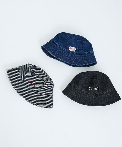 帽子 ハット SMITH'S（スミス）別注バケットハット（デニム） メンズ