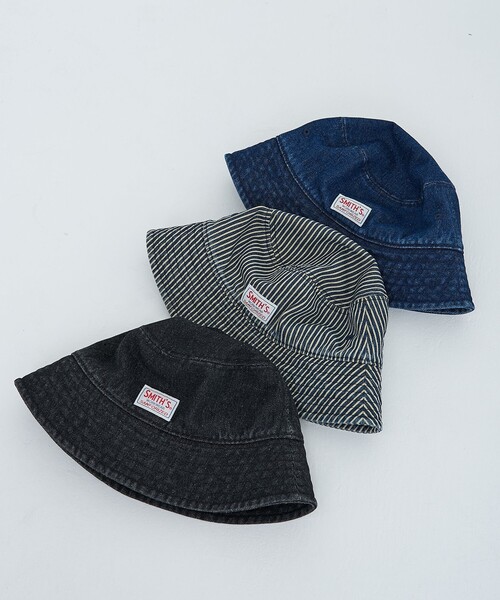 帽子 ハット SMITH'S（スミス）別注バケットハット（デニム） メンズ