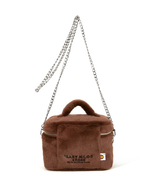 BABY MILO STORE ショルダーバッグ バッグ SMALL BOX FAUX BAG