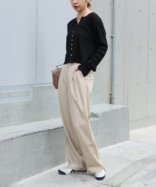 「COLONY 2139」 チノパンツ MEDIUM ベージュ レディース_画像4