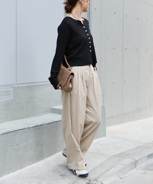 「COLONY 2139」 チノパンツ MEDIUM ベージュ レディース_画像5