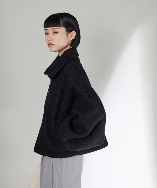 「Shelly island」 ブルゾン FREE ブラック レディース_画像5