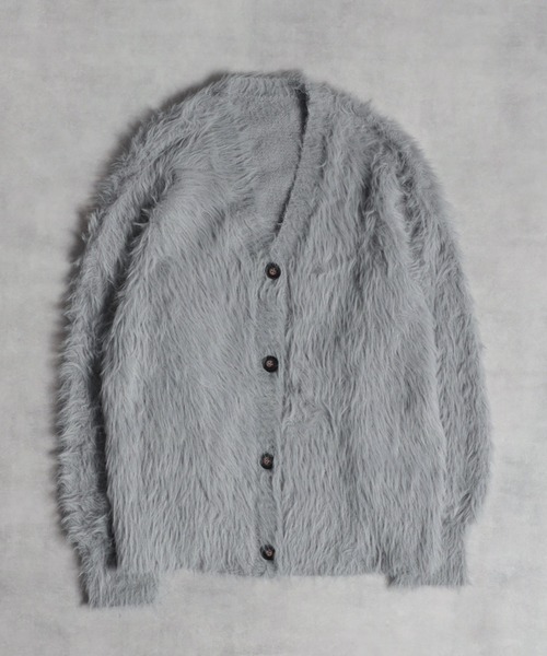 「Bonjour Sagan」 ニットカーディガン FREE ライトグレー レディース_画像8