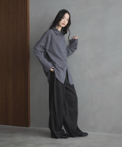 feepur（フェピュール） ブラウス シャツ ビンテージライクオーバー