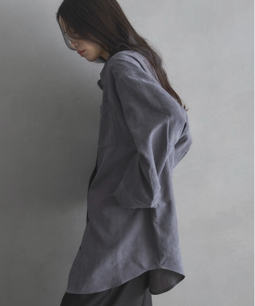 feepur（フェピュール） ブラウス シャツ ビンテージライクオーバー