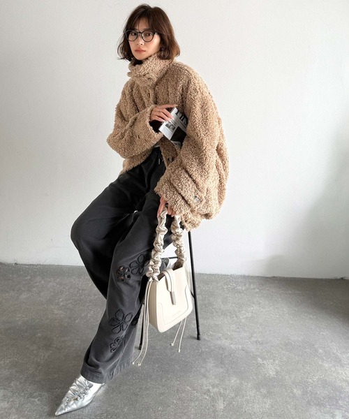 「classicalelf」 ブルゾン LARGE アイボリー レディース_画像5