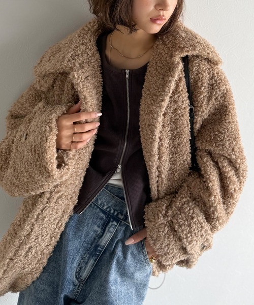 「classicalelf」 ブルゾン LARGE アイボリー レディース_画像6