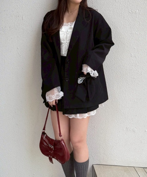 ANOTHER BRANCH OLIVE des OLIVE スカート 「セットアップ対応」裾