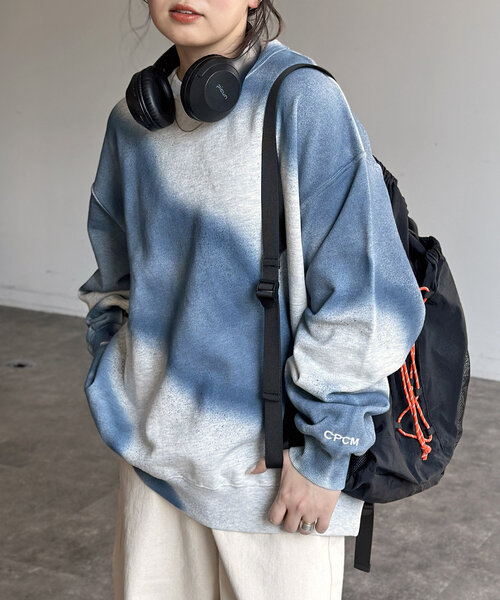 CPCM（シーピーシーエム） スウェットカットソー MEDIUM グレー メンズ
