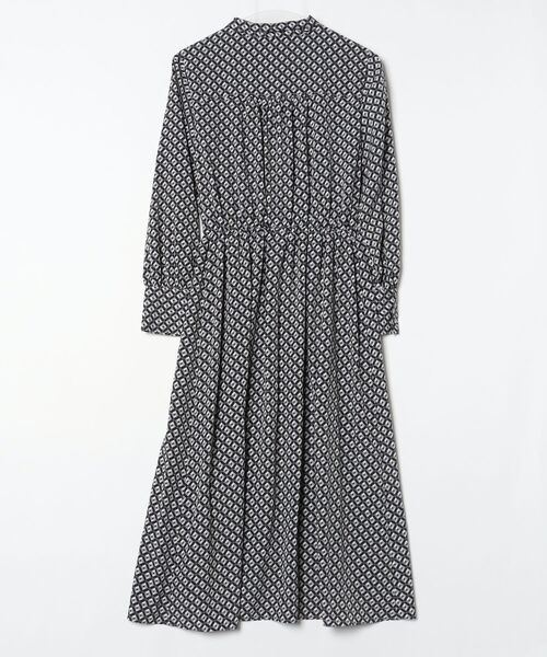 美品　アンタイトル　長袖ロングワンピース　48 大きい UNTITLED（アンタイトル） 長袖ワンピース 01 ブラック レディース