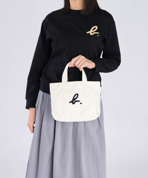 agnes b.（アニエスベー） トートバッグ WEBスペシャル ”b.” ロゴ