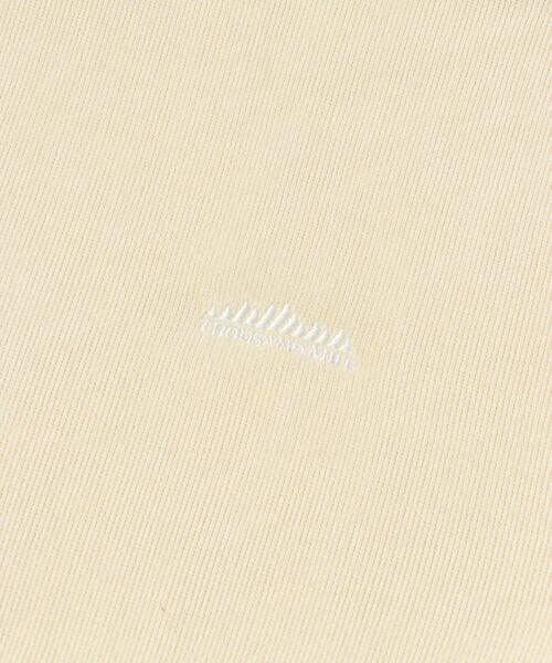 「THOUSAND MILE」 長袖ニット LARGE オフホワイト メンズ_画像4