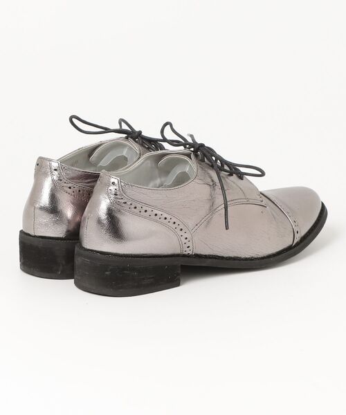 「Boisson Chocolat」 シューズ 24.5cm シルバー レディース_画像2