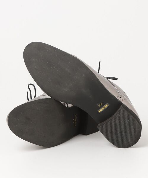 「Boisson Chocolat」 シューズ 24.5cm シルバー レディース_画像3