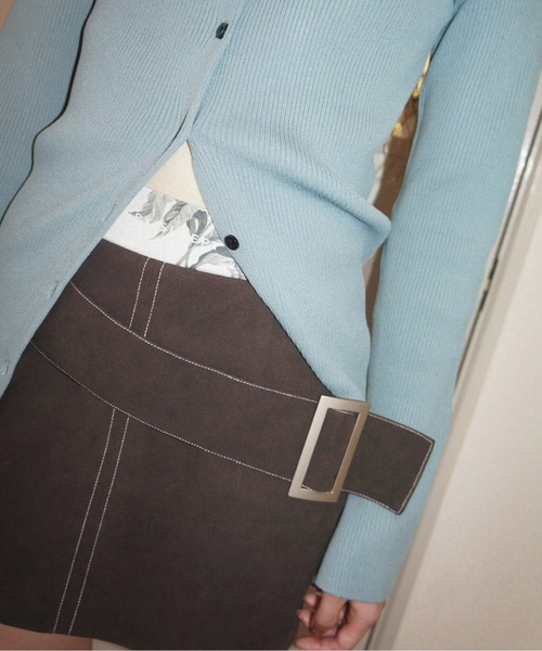 「musubore」 長袖カットソー FREE ブラック レディース_画像7