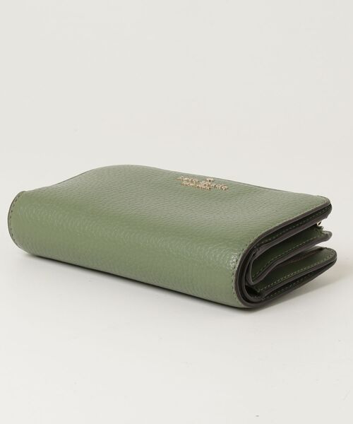 「kate spade new york」 財布 ONESIZE グリーン レディースの画像