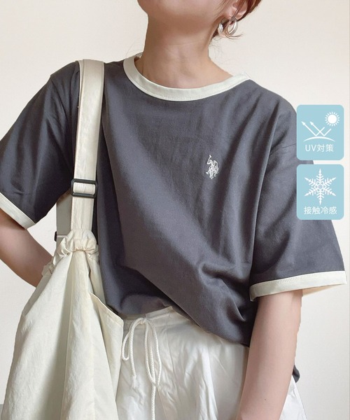 U.S. POLO ASSN.（ユーエスポロアッスン） tシャツ 半袖 GeeRA別注