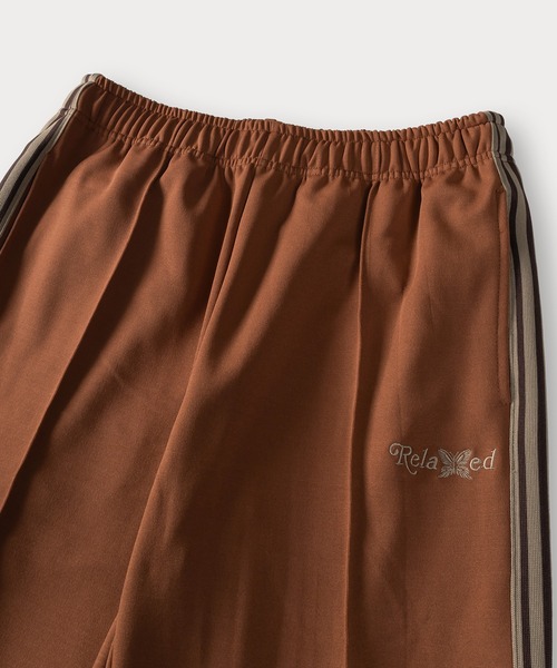 「TIMELY WARNING」 ジャージパンツ L カーキ メンズ_画像3