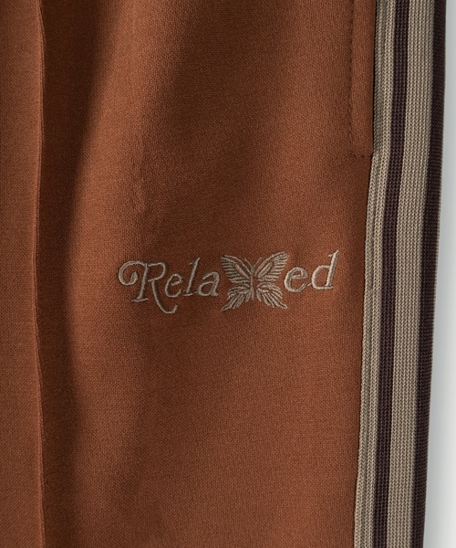 「TIMELY WARNING」 ジャージパンツ L カーキ メンズ_画像4