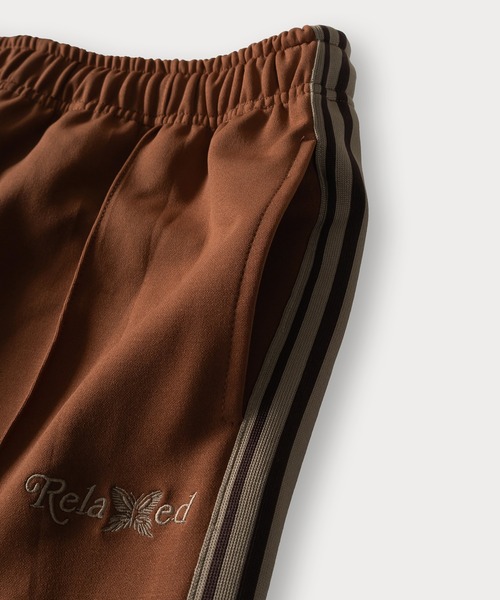 「TIMELY WARNING」 ジャージパンツ L カーキ メンズ_画像5