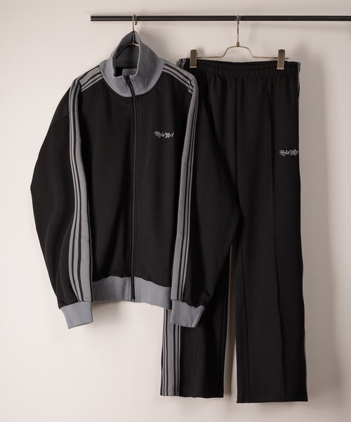 「TIMELY WARNING」 ジャージパンツ L カーキ メンズ_画像8