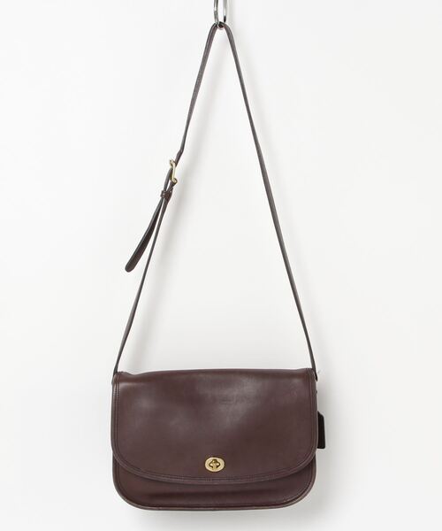 「COACH」 ショルダーバッグ - ブラウン レディース