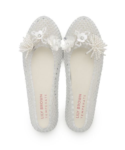 【LILY BROWN×TEMPARATE 】JELLY SHOES シルバー LILY BROWN（リリーブラウン） シューズ 「LILY BROWN×TEMPARATE