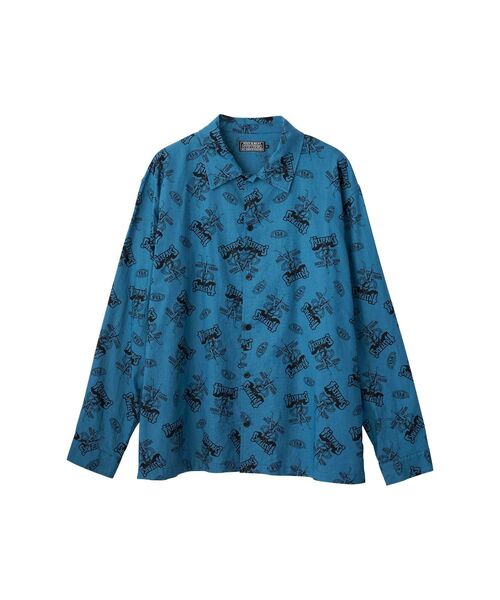 HYSTERIC GLAMOUR（ヒステリックグラマー） シャツ BAD ASS WHISKY柄
