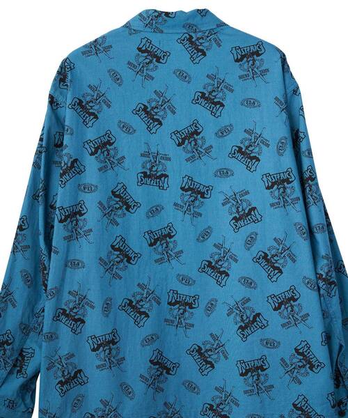 HYSTERIC GLAMOUR（ヒステリックグラマー） シャツ BAD ASS WHISKY柄