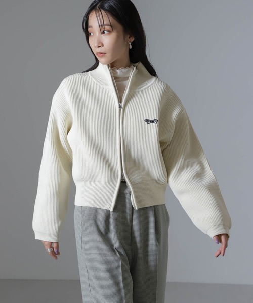 「PENNEYS」 ニットカーディガン FREE アイボリー レディース_画像6