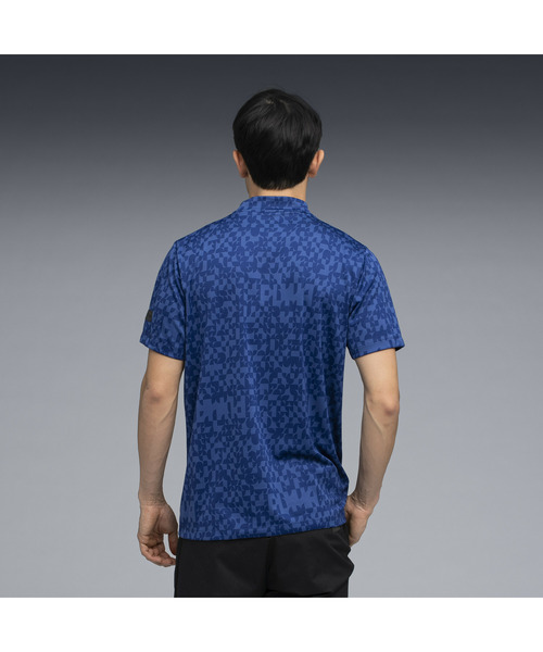 PUMA（プーマ） tシャツ メンズ ゴルフ PB グラフィック モックネック
