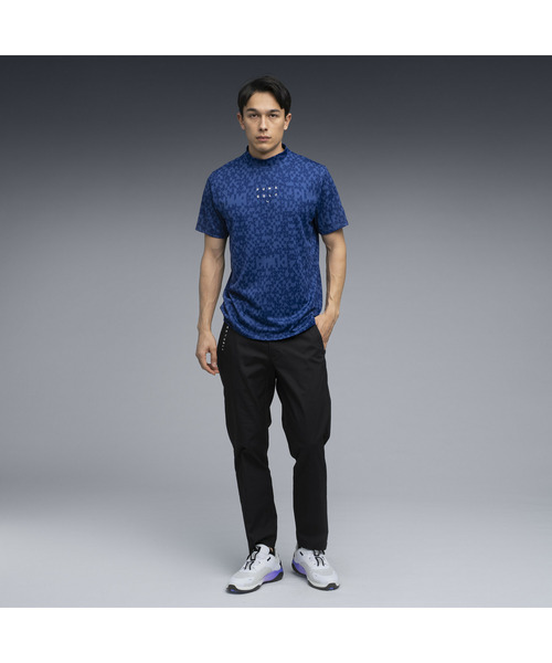 PUMA（プーマ） tシャツ メンズ ゴルフ PB グラフィック モックネック