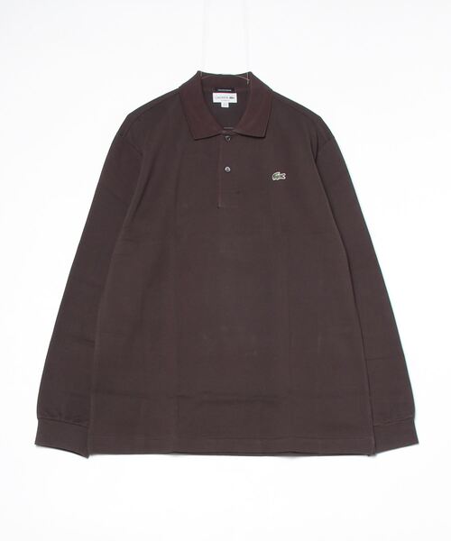 LACOSTE（ラコステ） 長袖ポロシャツ 5 ダークブラウン メンズ