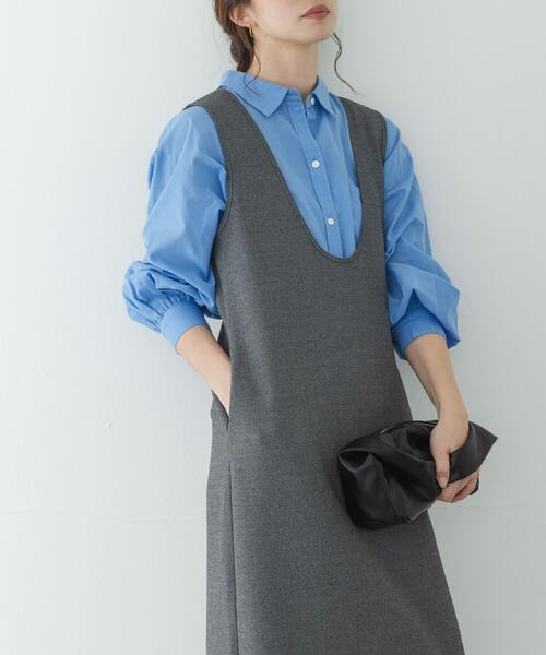 URBAN RESEARCH Sonny Label ワンピース Uネックジャンパースカート