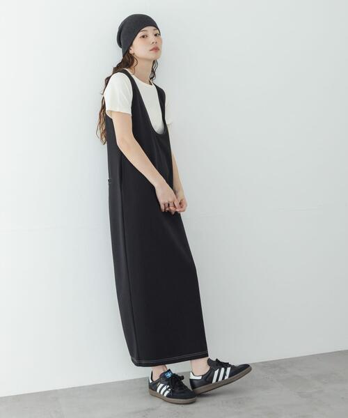 URBAN RESEARCH Sonny Label ワンピース Uネックジャンパースカート
