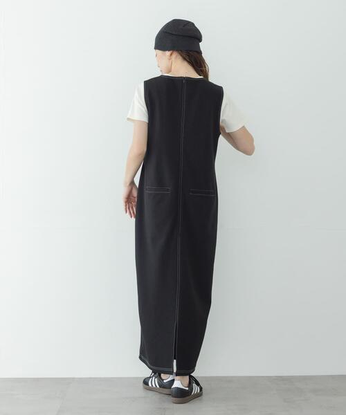 URBAN RESEARCH Sonny Label ワンピース Uネックジャンパースカート
