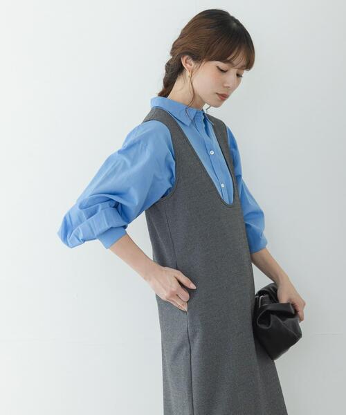 URBAN RESEARCH Sonny Label ワンピース Uネックジャンパースカート