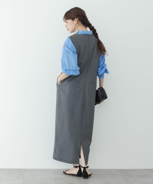URBAN RESEARCH Sonny Label ワンピース Uネックジャンパースカート