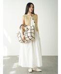 トートバッグ Loop embroidered...の詳細画像3