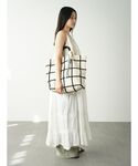 トートバッグ Loop embroidered...の詳細画像5