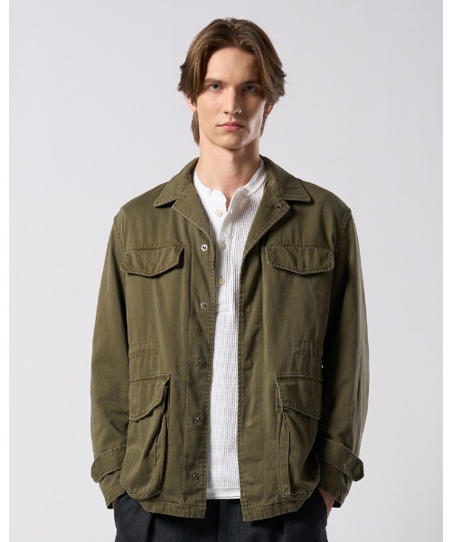 シャツ sulfur dyed M47 shirt jacket メンズの画像
