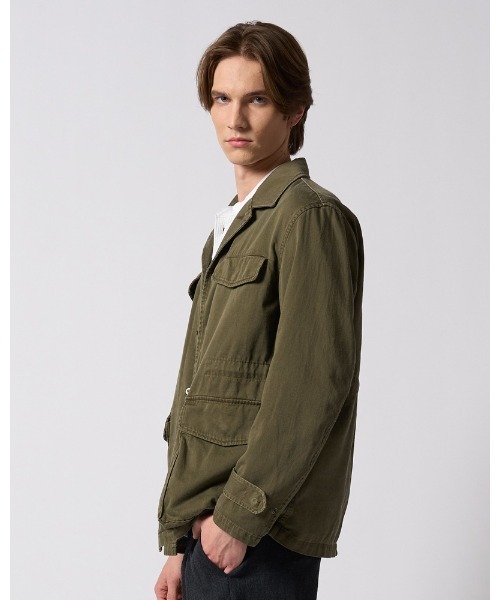 シャツ sulfur dyed M47 shirt jacket メンズの画像