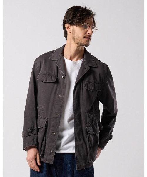 シャツ sulfur dyed M47 shirt jacket メンズの画像