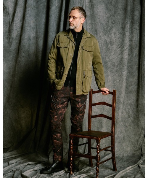シャツ sulfur dyed M47 shirt jacket メンズの画像