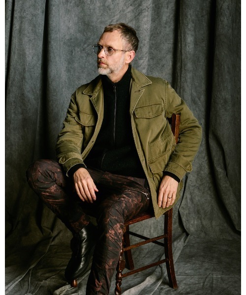シャツ sulfur dyed M47 shirt jacket メンズの画像