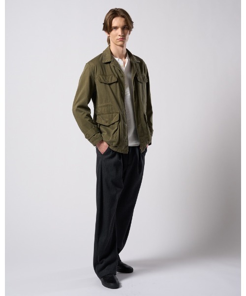 シャツ sulfur dyed M47 shirt jacket メンズの画像