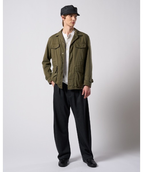 シャツ sulfur dyed M47 shirt jacket メンズの画像