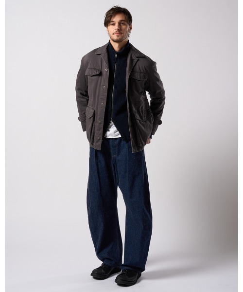 シャツ sulfur dyed M47 shirt jacket メンズの画像