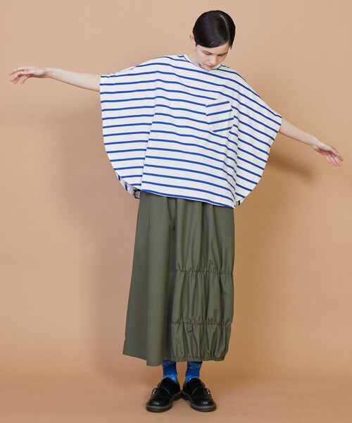 FRAPBOIS（フラボア） tシャツ サークルボーダー カットソー